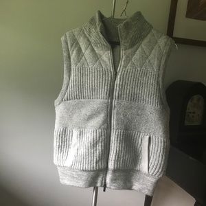 Banana Republic Quilted Wool Vest